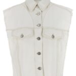 'Tyra' vest ISABEL MARANT White