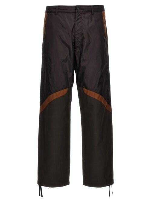 Nylon pants MONCLER Brown