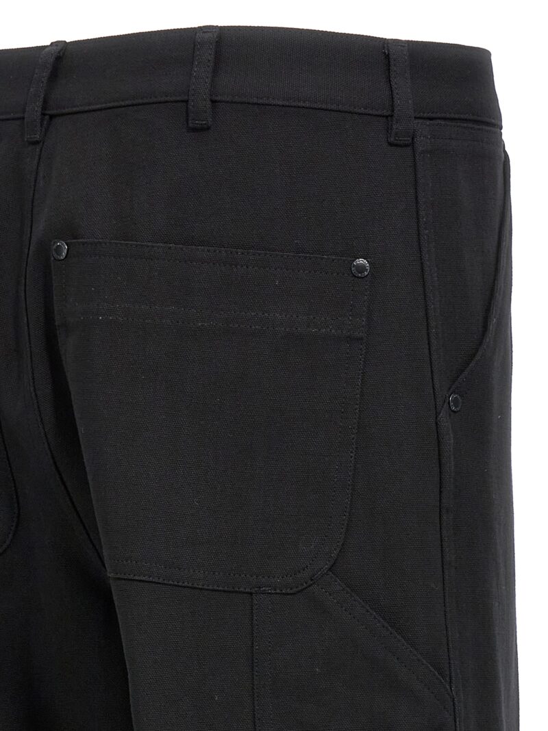 Carpenter pants 100% cotton MONCLER Black