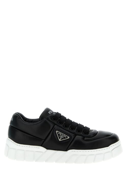 Logo sneakers PRADA White/Black