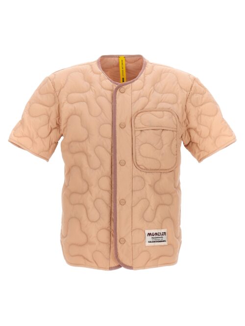 Moncler Genius x Salehe Bembury padded shirt MONCLER GENIUS Pink