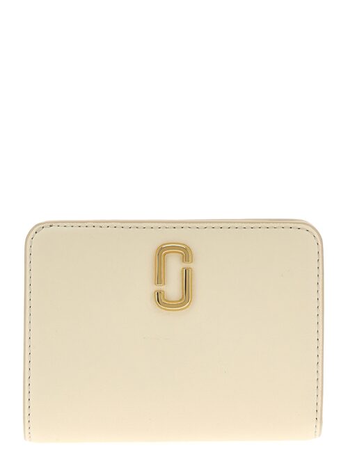 'The J Marc Mini Compact' wallet MARC JACOBS White