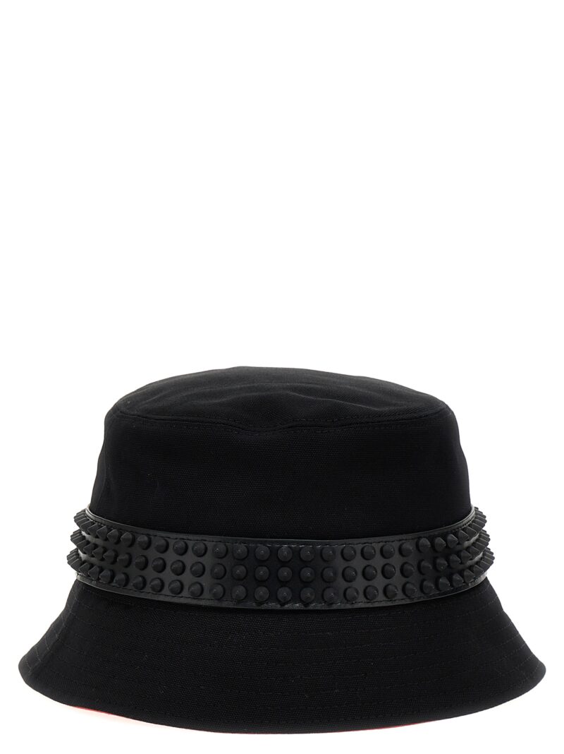 'Bobino Spikes' buket hat CHRISTIAN LOUBOUTIN Black