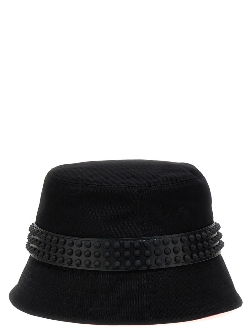 'Bobino Spikes' buket hat 3235326B260 CHRISTIAN LOUBOUTIN Black