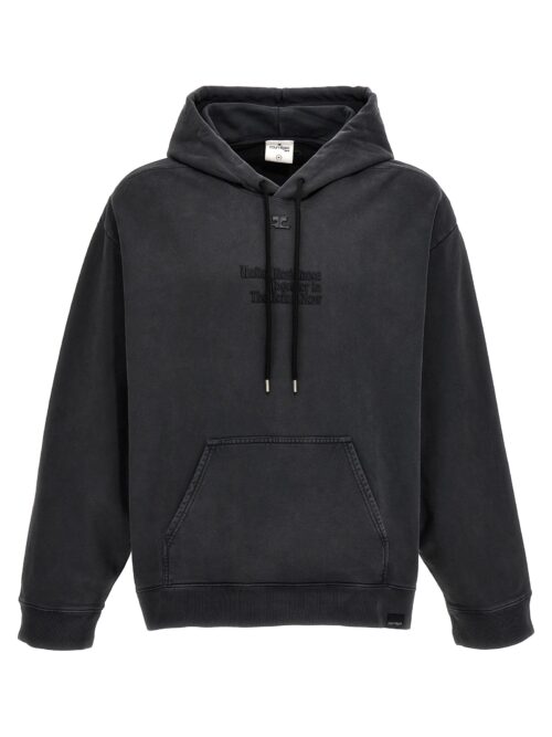 'AC Stonewashed' hoodie COURREGES Gray