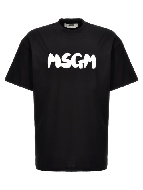 Logo T-shirt MSGM Black