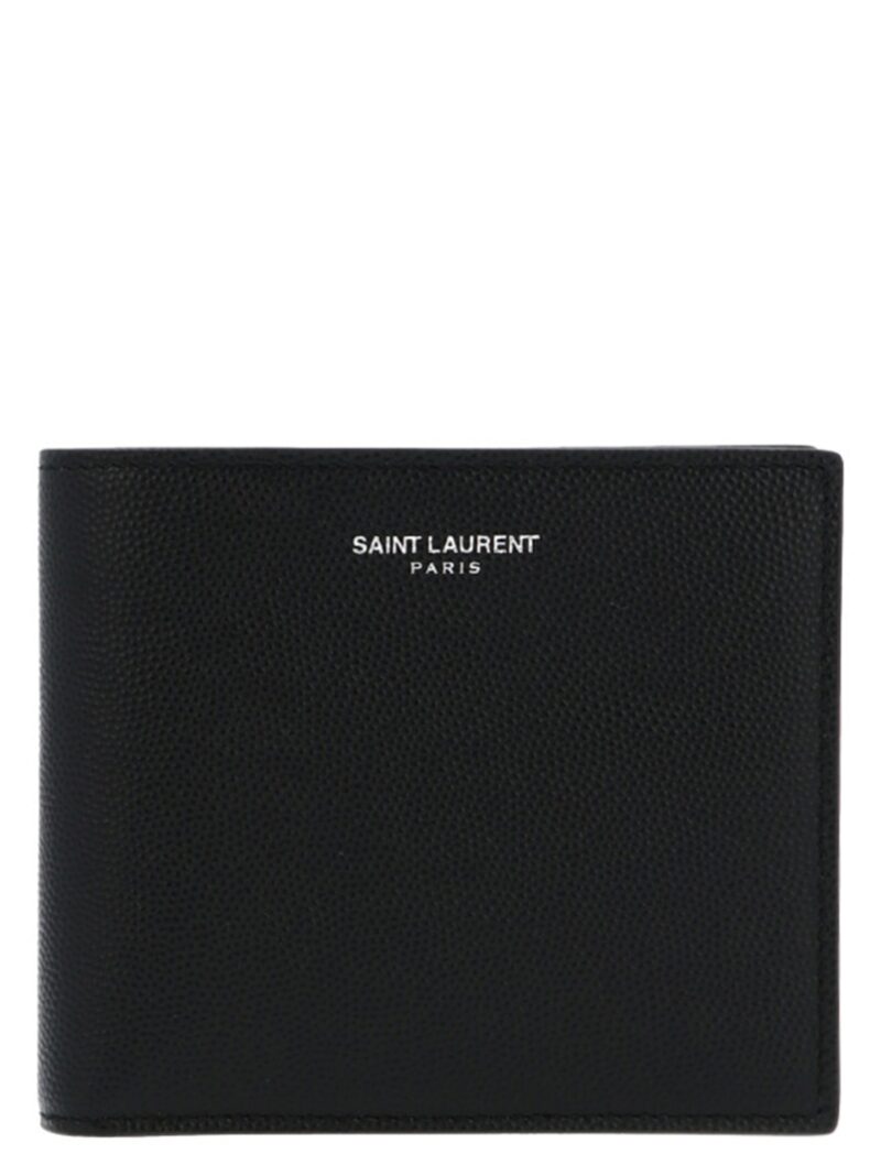 'East/West' wallet SAINT LAURENT Black