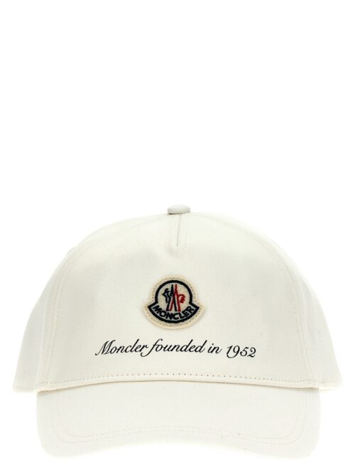 Logo patch cap MONCLER White