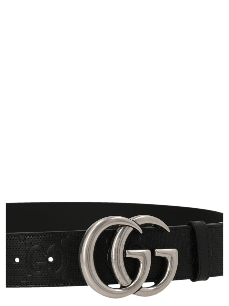 'GG Marmont’ belt Man GUCCI Black