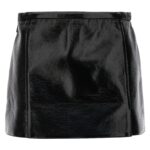 'Heritage A-Line' skirt COURREGES Black