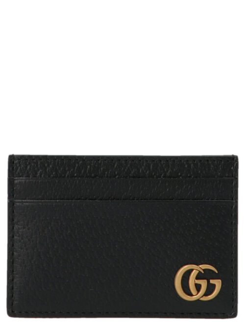 'GG marmont’ card holder wallet GUCCI Black