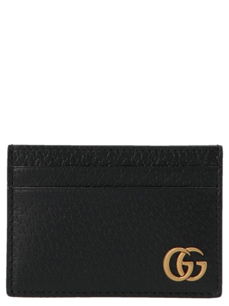 'GG marmont’ card holder wallet GUCCI Black