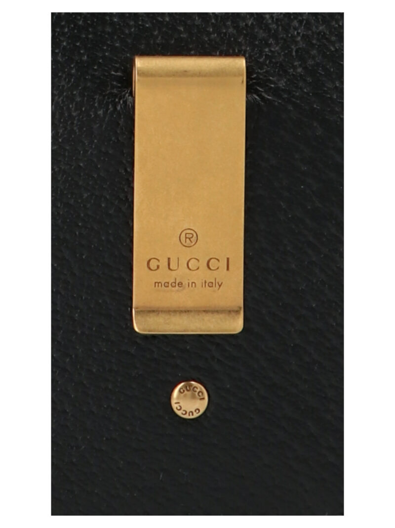 'GG marmont’ card holder wallet Man GUCCI Black