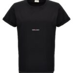 'Saint Laurent rive gauche' T-shirt SAINT LAURENT Black