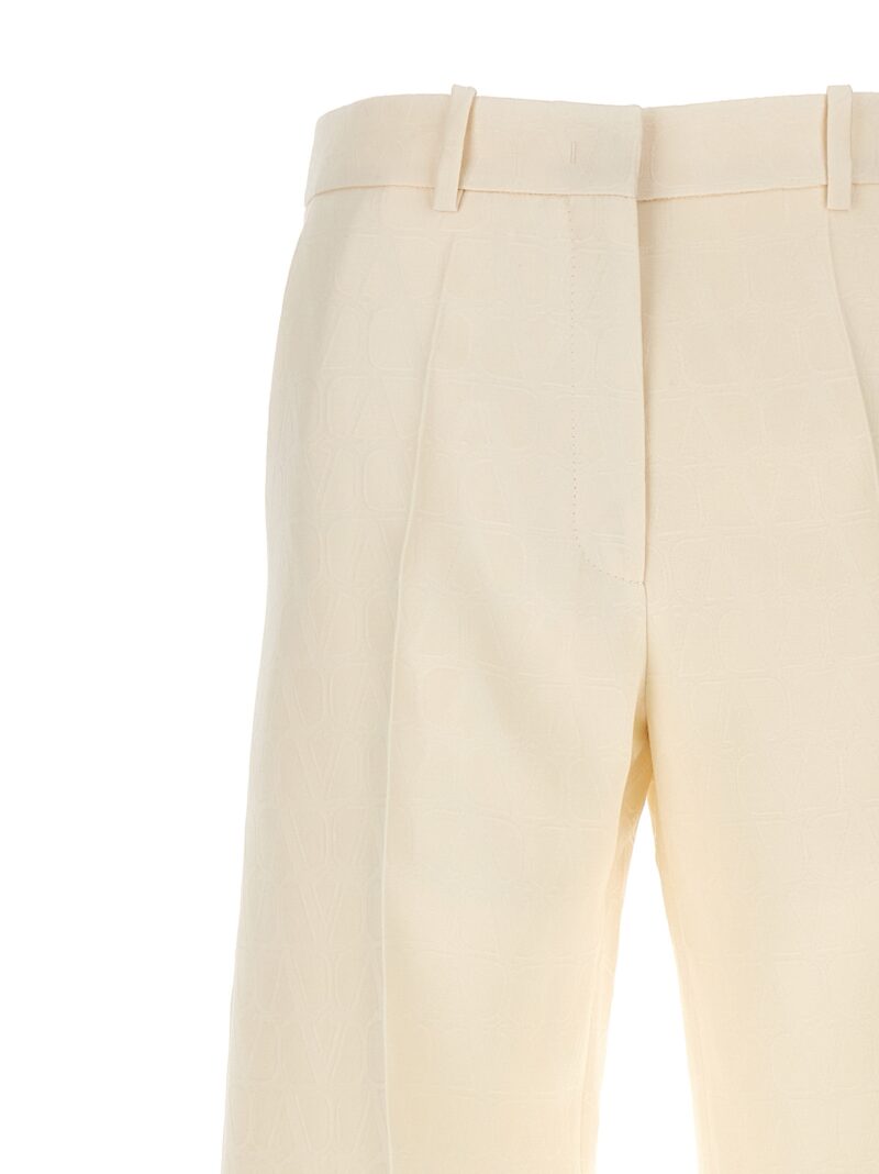 Valentino 'Toile Iconographe' pants Woman VALENTINO GARAVANI Beige