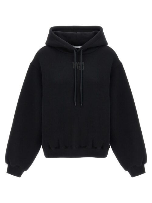 'Essential Terry' hoodie T BY ALEXANDER WANG Black