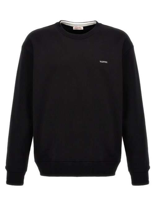 Valentino logo print sweatshirt VALENTINO GARAVANI Black