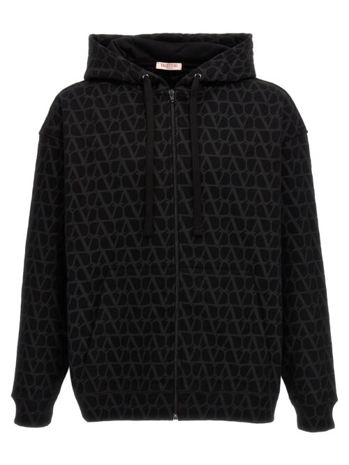 'Toile Iconographe' hoodie VALENTINO GARAVANI Black