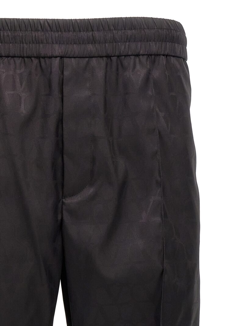 Valentino 'Toile Iconographe' pants Man VALENTINO GARAVANI Black