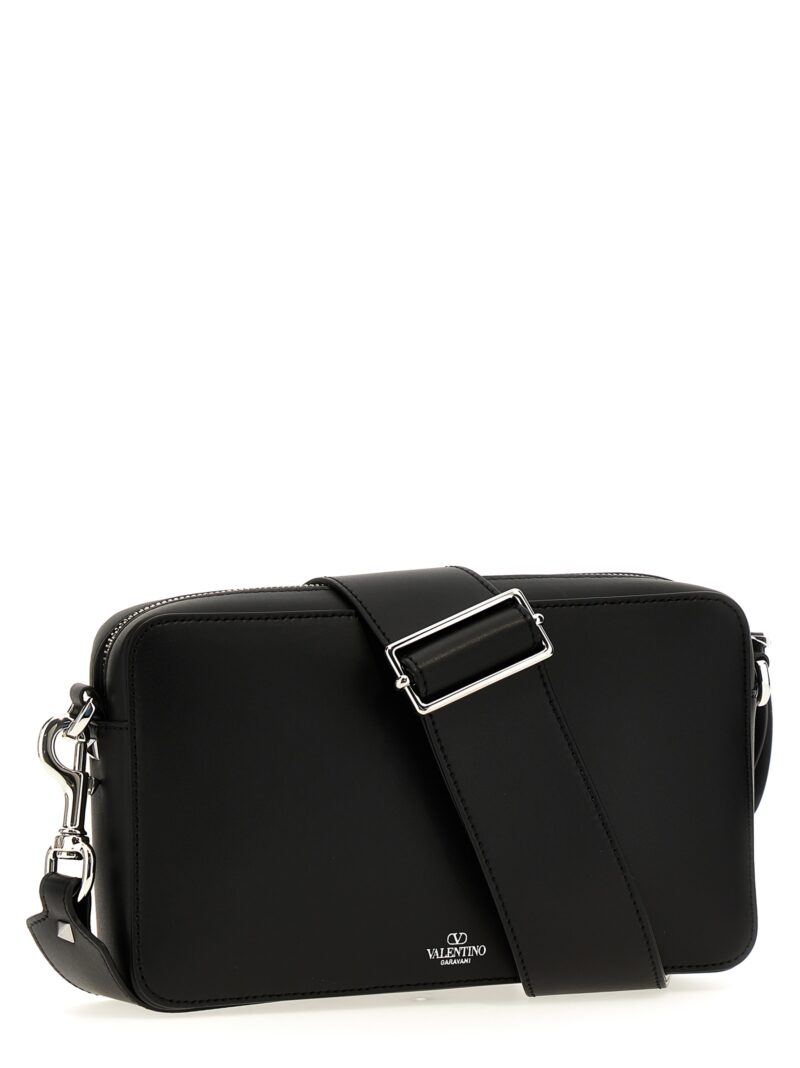 Valentino Garavani 'VLTN' Shoulder Bag 4Y2B0704WJW0NI VALENTINO GARAVANI White/Black