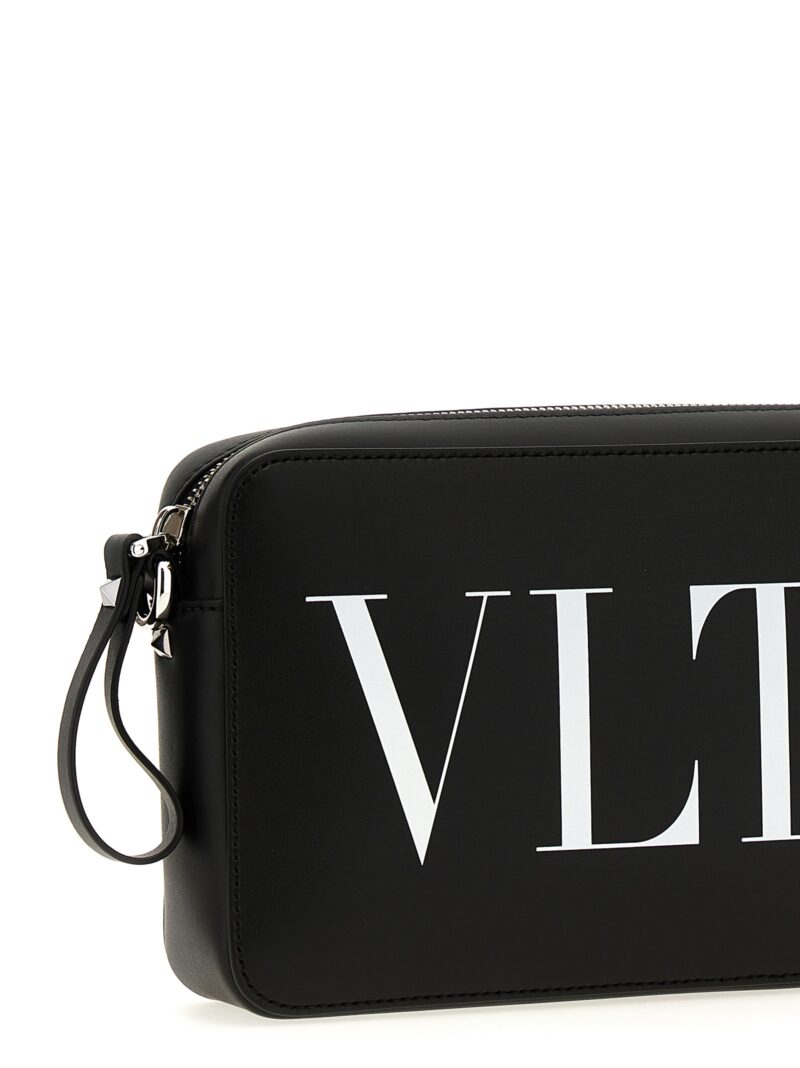 Valentino Garavani 'VLTN' Shoulder Bag Man VALENTINO GARAVANI White/Black