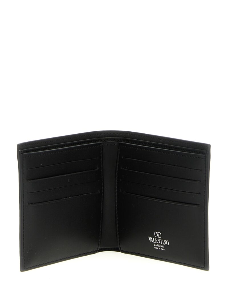 Valentino Garavani 'VLTN' Wallet Man VALENTINO GARAVANI White/Black