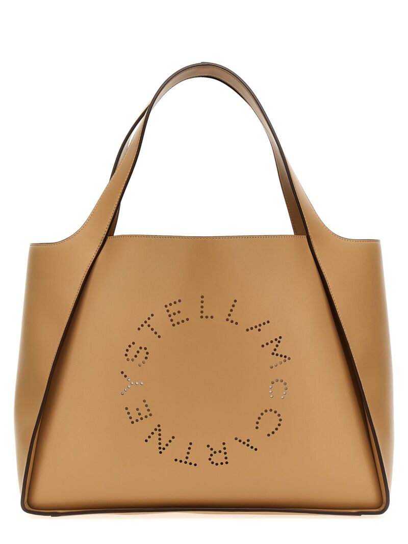'The Logo Bag' shopping bag STELLA MCCARTNEY Beige