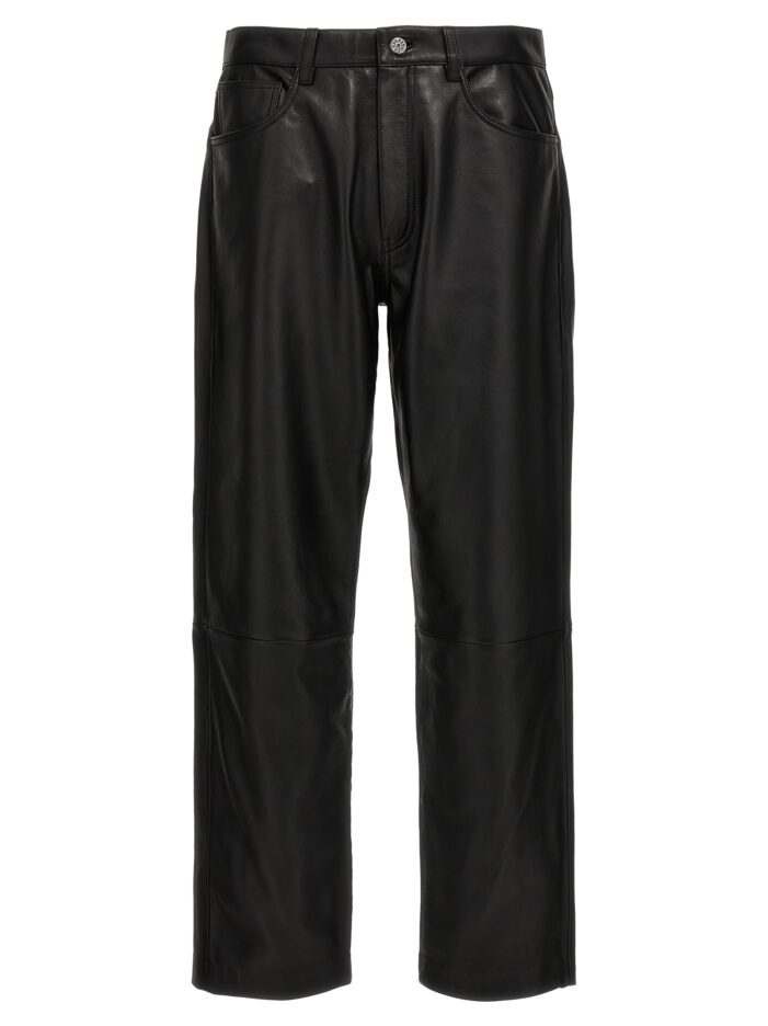 Leather pants SUNFLOWER Black