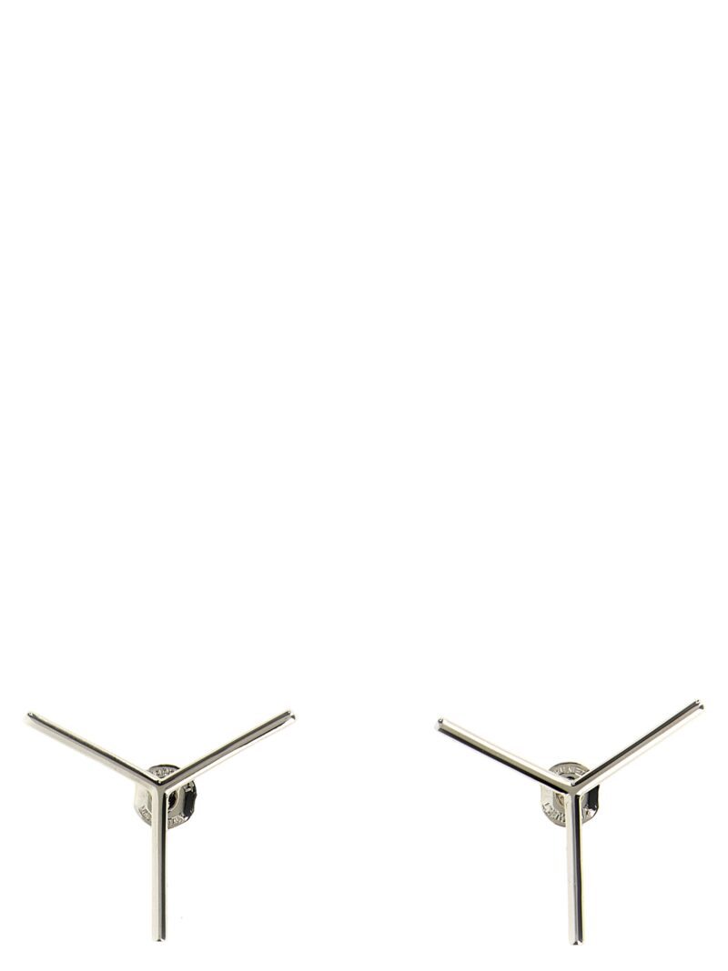 'Mini Y' earrings Y/PROJECT Silver