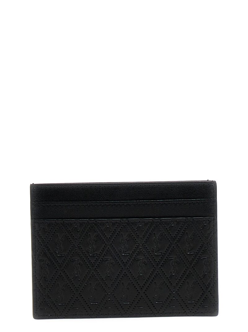 'Le monogramme' card holder 64714818G1Z1000 SAINT LAURENT Black