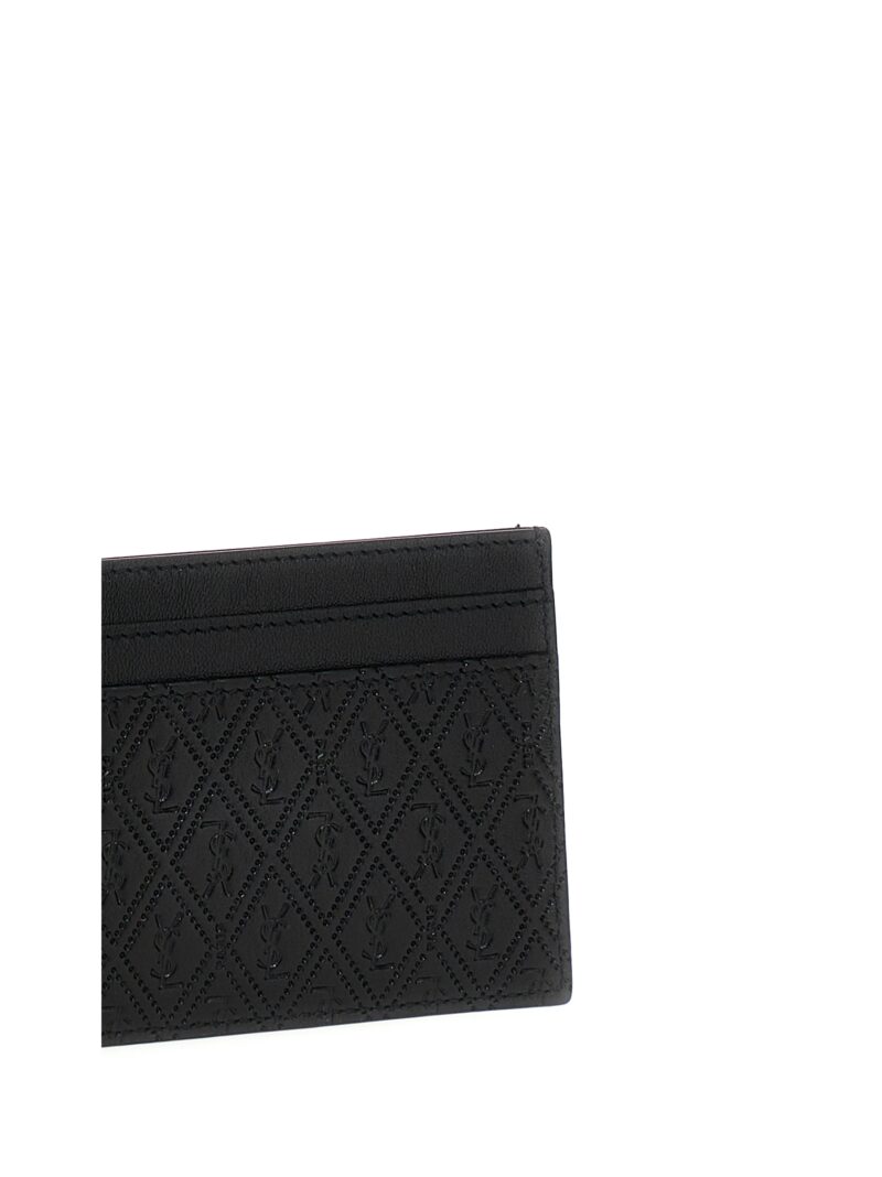 'Le monogramme' card holder Man SAINT LAURENT Black