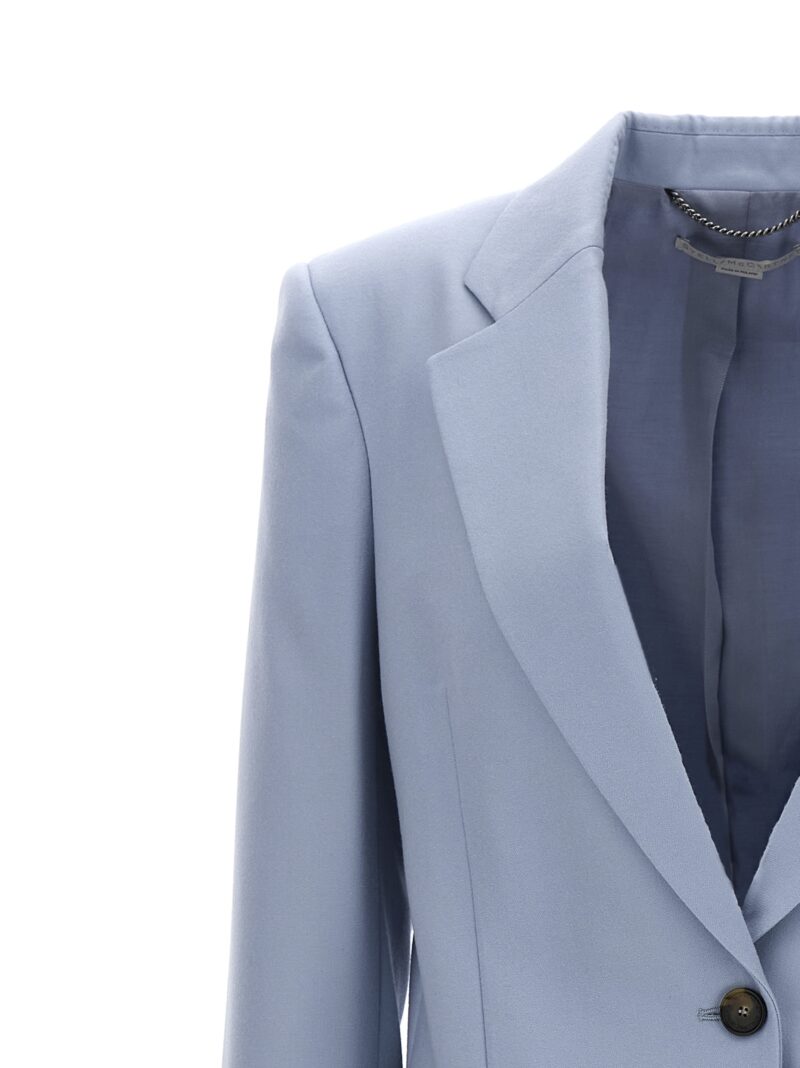 'Boyfriend' blazer jacket Woman STELLA MCCARTNEY Light Blue