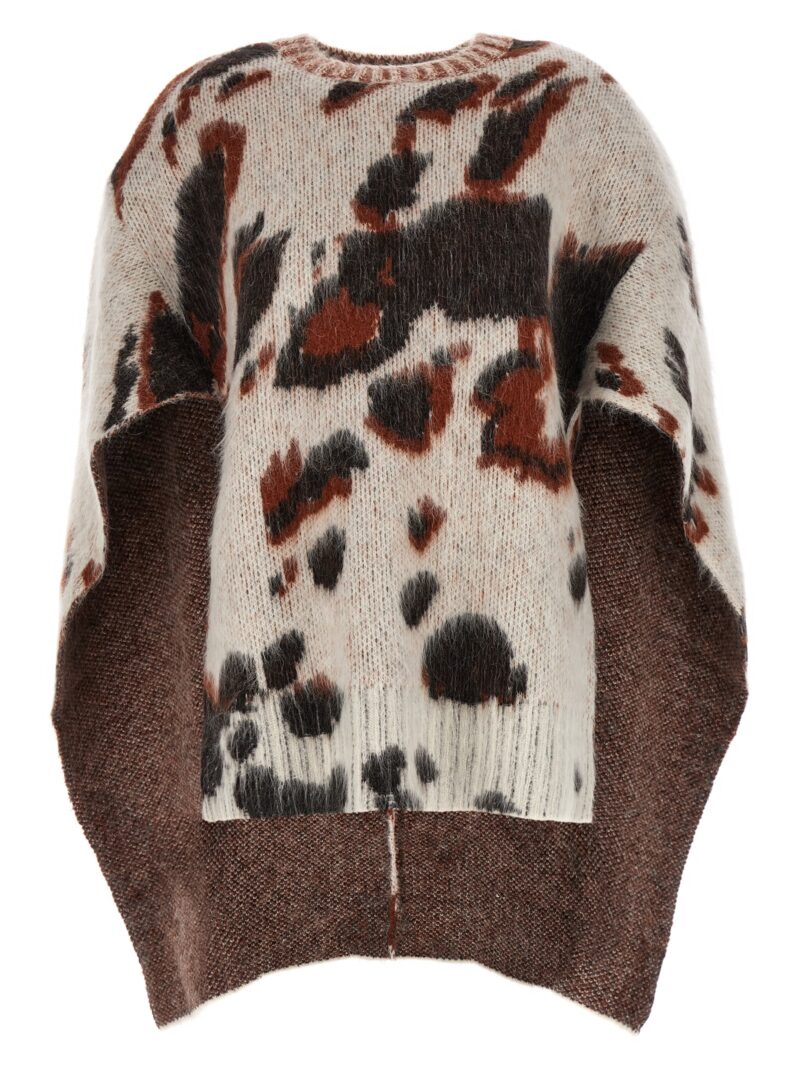 'Appaloosa' cape sweater STELLA MCCARTNEY Multicolor