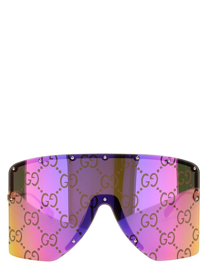 Face covering sunglasses GUCCI Multicolor