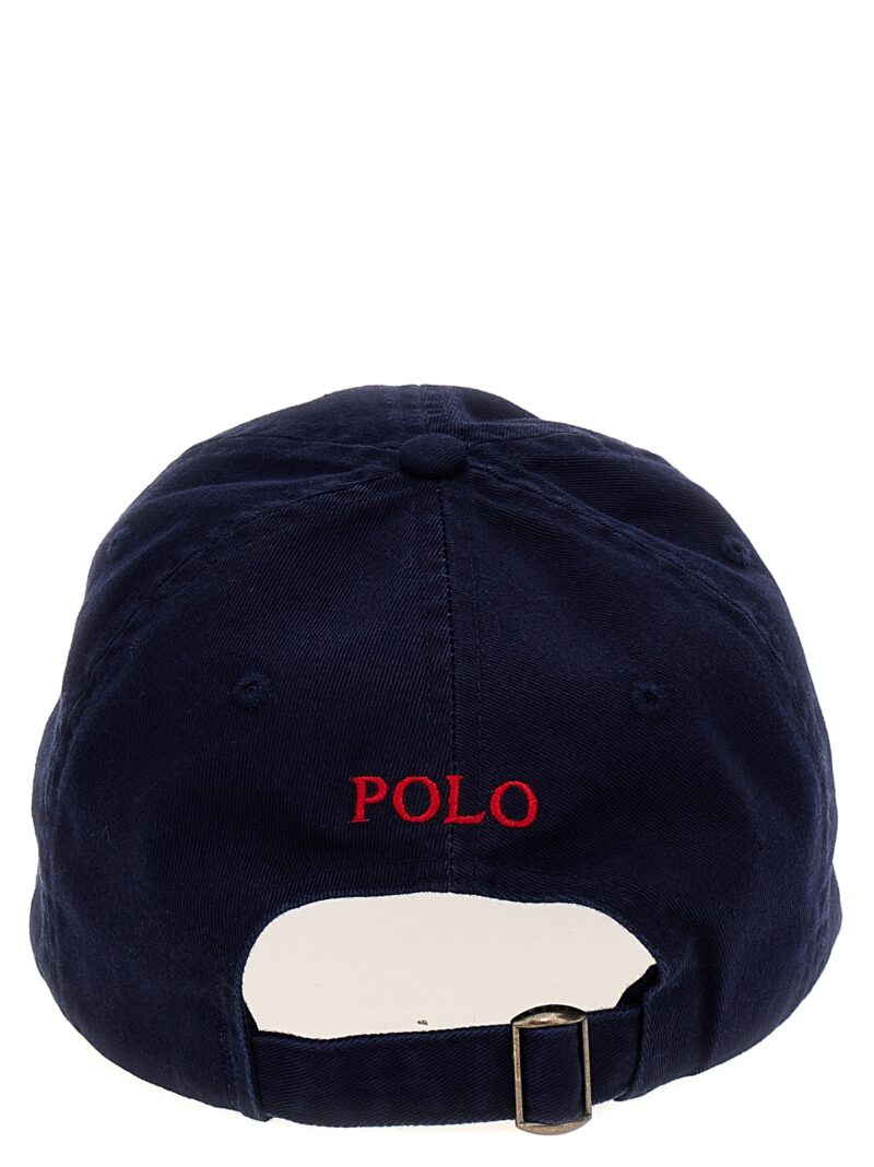 Logo embroidery cap Man POLO RALPH LAUREN Blue