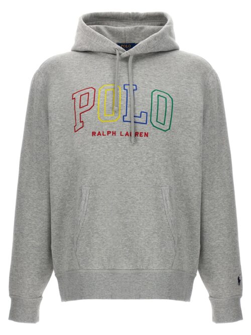 Logo hoodie POLO RALPH LAUREN Gray