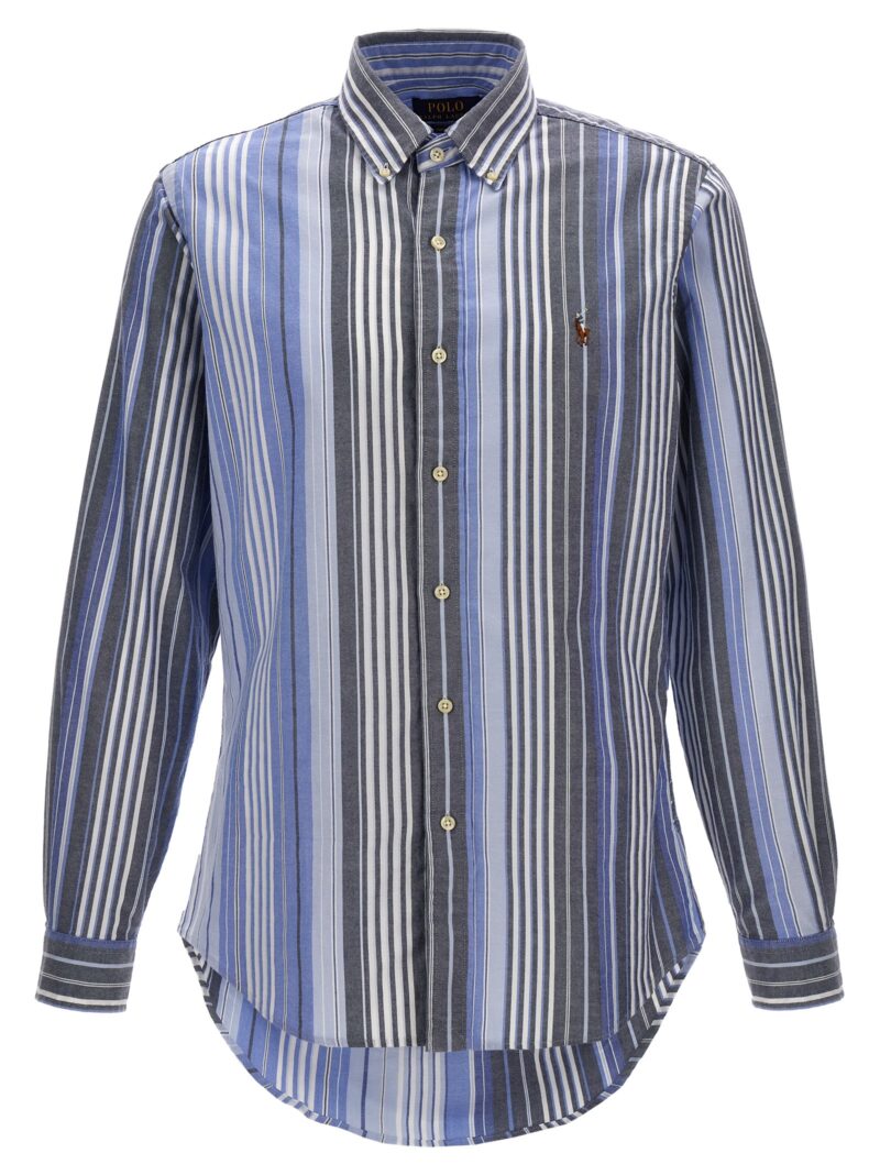 Logo embroidery striped shirt POLO RALPH LAUREN Multicolor