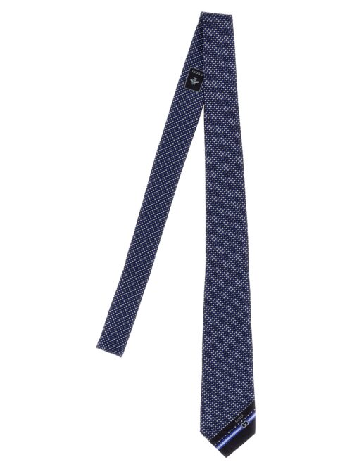 GG detail tie GUCCI Blue