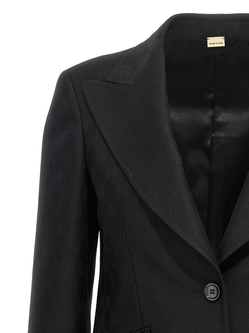 'GG' blazer Woman GUCCI Black