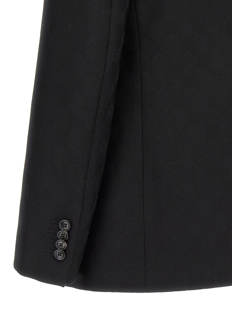 'GG' blazer 100% wool GUCCI Black