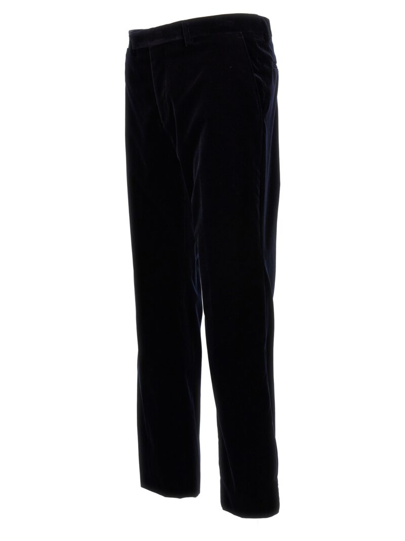 Velvet pants Man GUCCI Blue