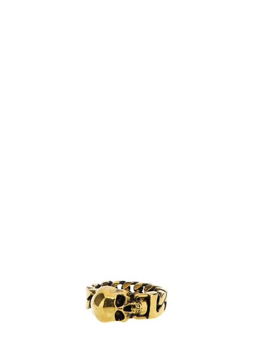 'Skull' ring ALEXANDER MCQUEEN Gold