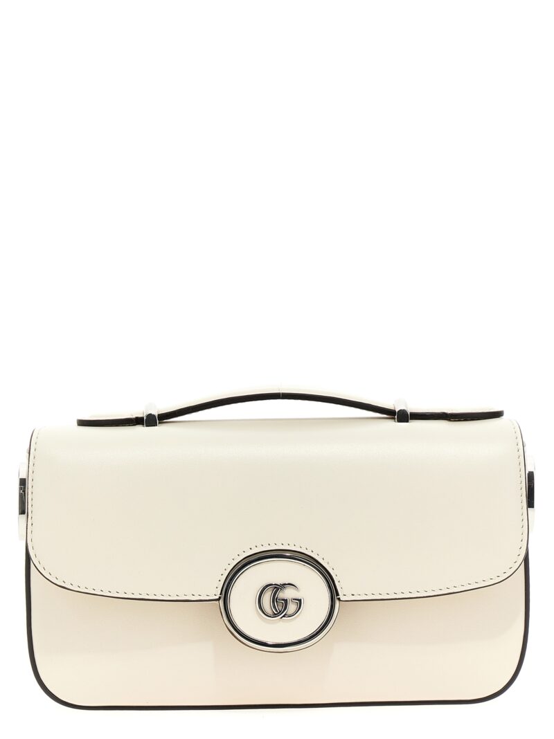 'Petite GG' shoulder bag GUCCI White