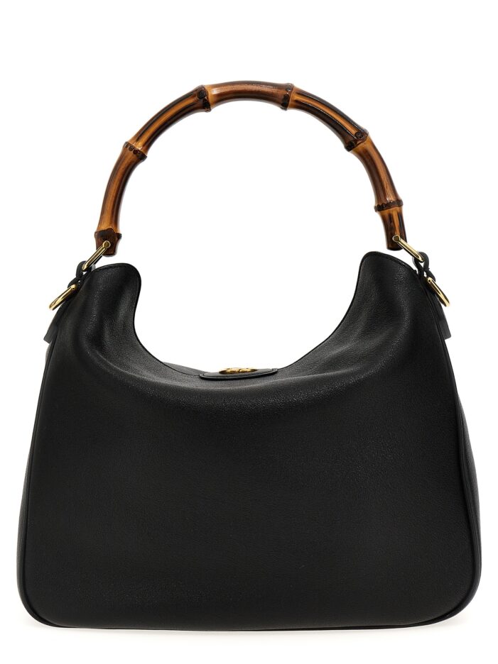 'Gucci Diana' medium shoulder bag GUCCI Black