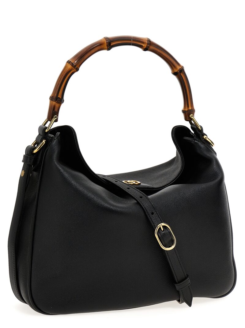 'Gucci Diana' medium shoulder bag Woman GUCCI Black