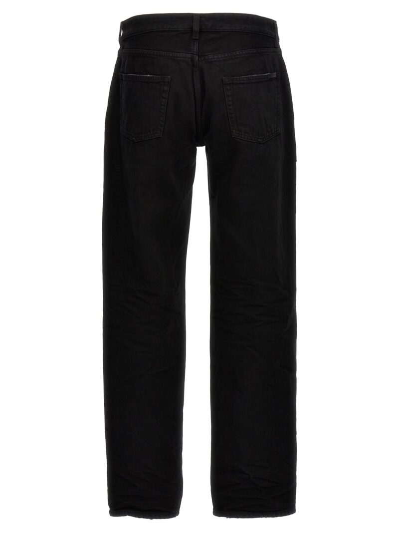 Straight fit jeans 752318Y16PC1288 SAINT LAURENT Black