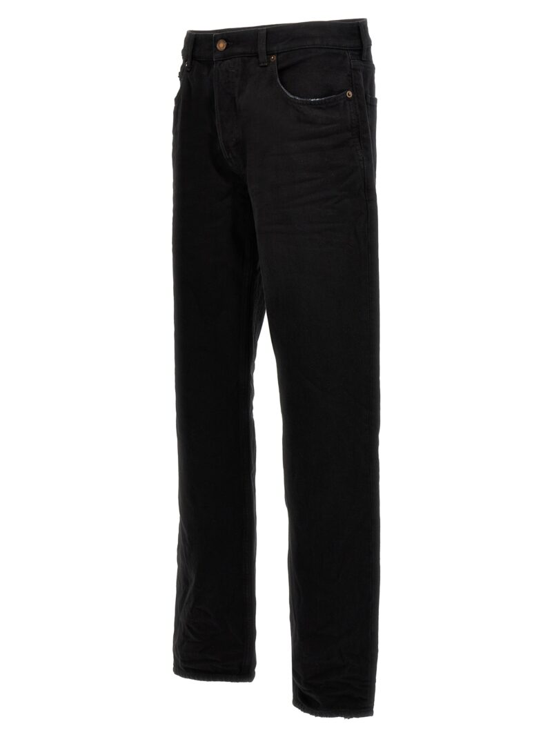 Straight fit jeans Man SAINT LAURENT Black