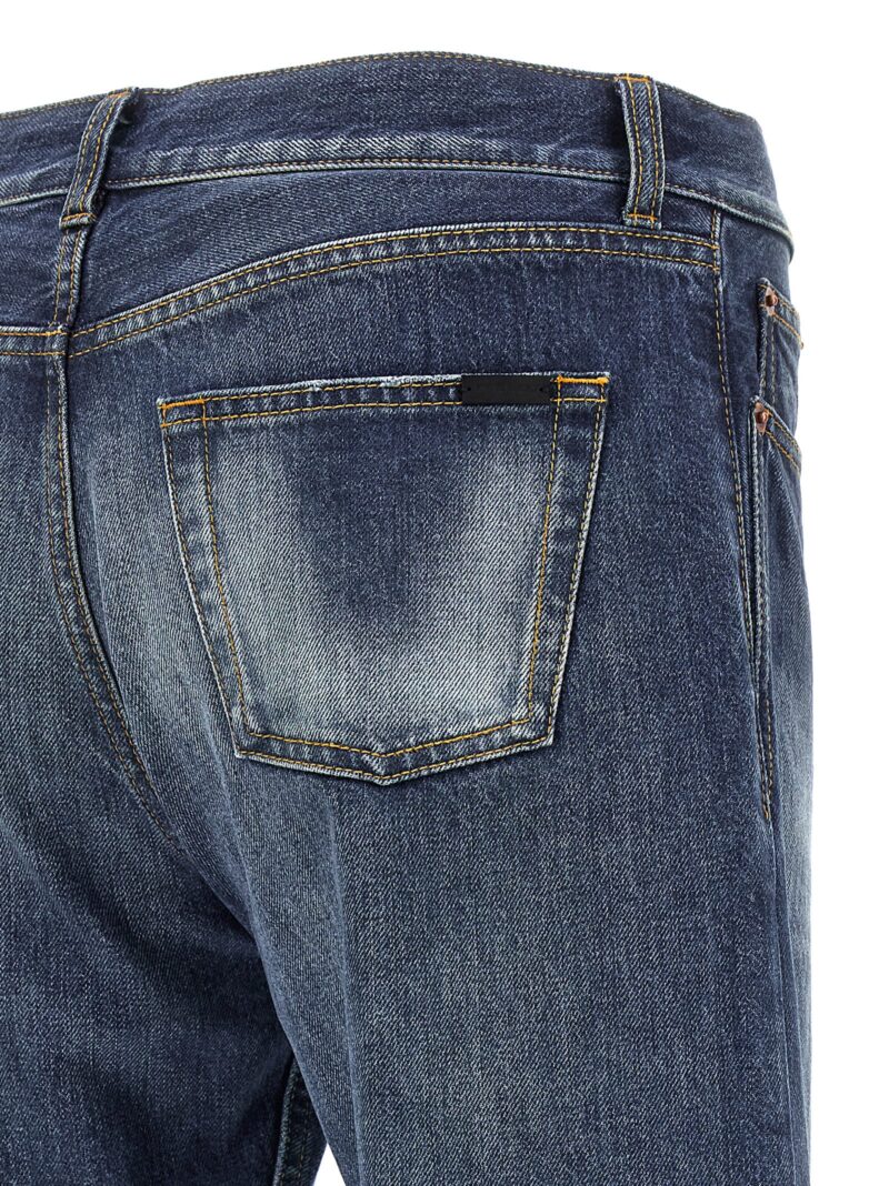 Denim jeans 100% cotton SAINT LAURENT Blue