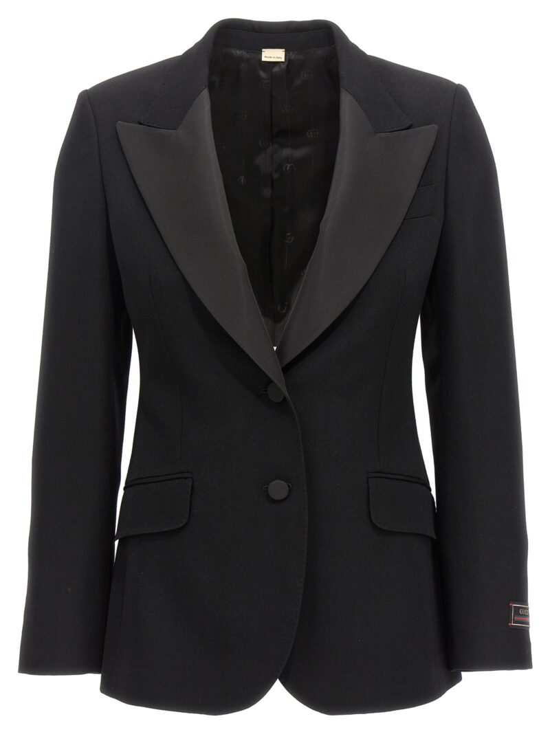 Single-breasted blazer GUCCI Black