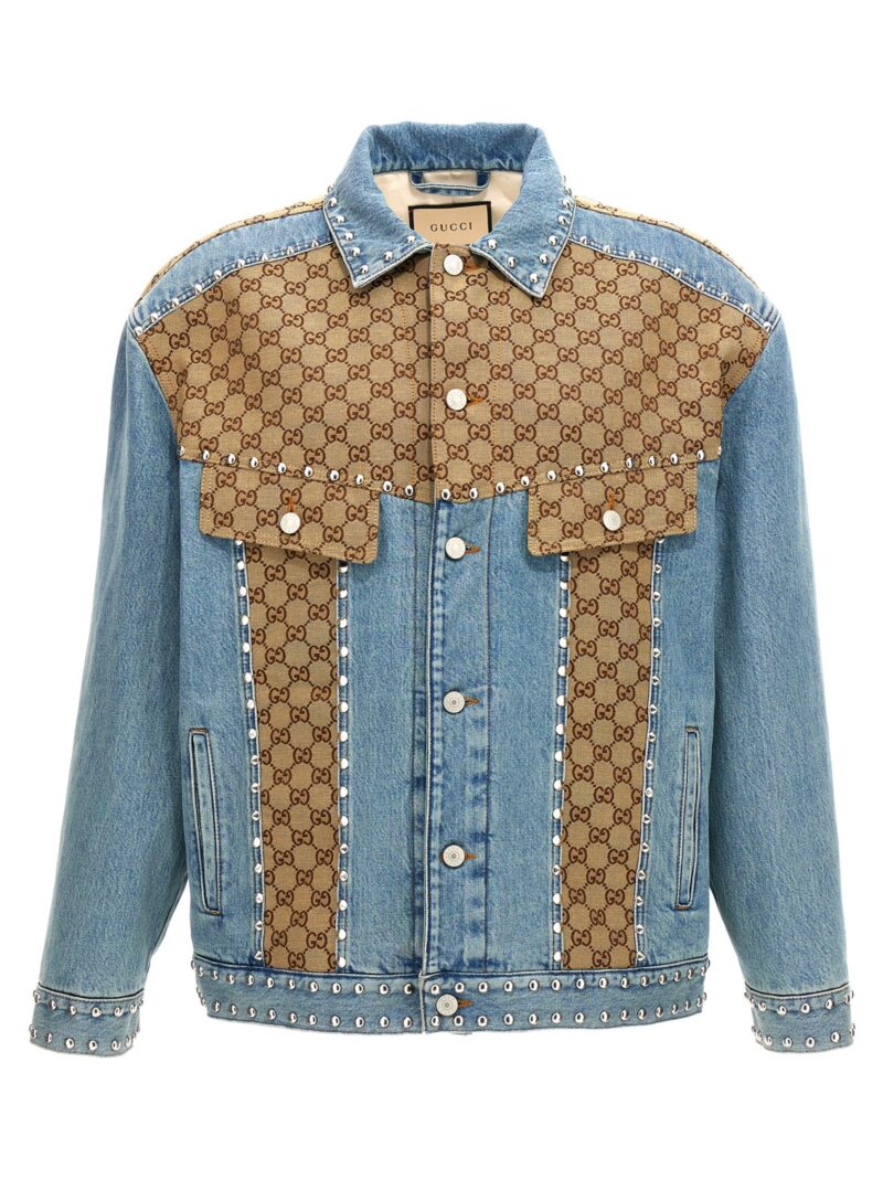 'GG' insert denim jacket GUCCI Multicolor